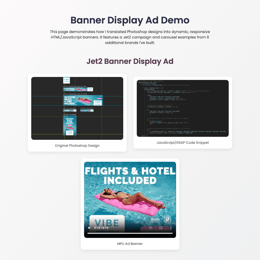 Display Banner Ads